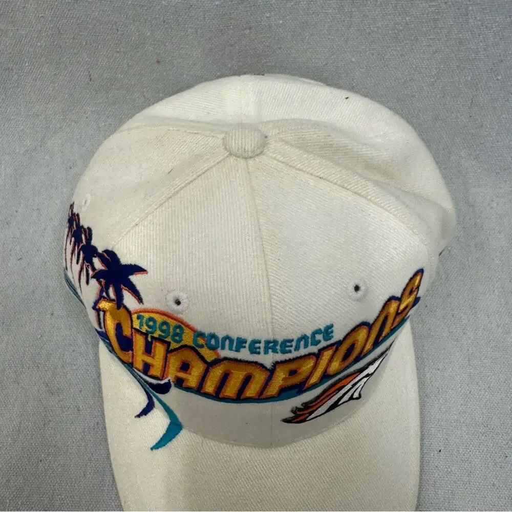 Denver Broncos vintage 1998 Conference Champions‎ Miami Bound Baseball Hat OS